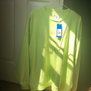 New adidas oversized crewneck